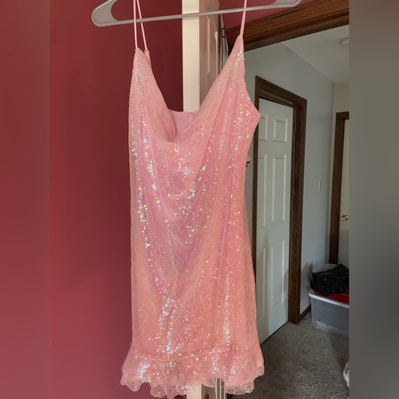 Light pink party dress - Picture 2 of 5